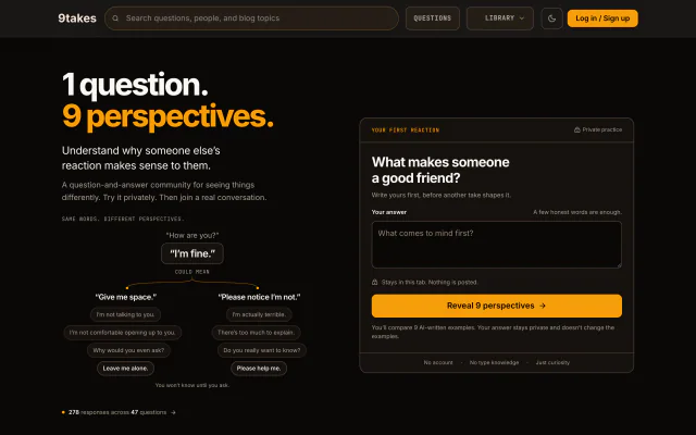 9takes website