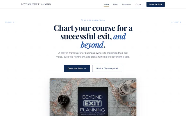 Beyond Exit Planning website