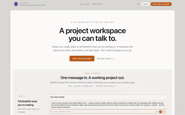 BuildOS website